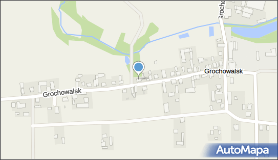 Dom drewniany, Grochowalsk 21, Grochowalsk 87-611 - Zabytek architektury drewnianej