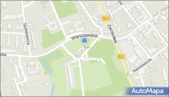 Brama wjazdowa, Warszawska 12, Biała Podlaska 21-500 - Zamek