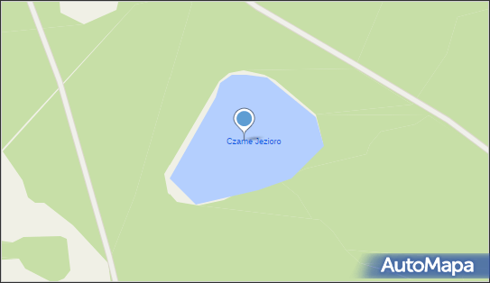 Czarne Jezioro, Kolonia, Wydminy 11-510 - Zbiornik wodny