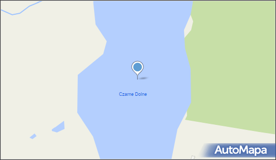 Jezioro Czarne Dolne, Czarne Małe, Czarne Małe 82-520 - Zbiornik wodny