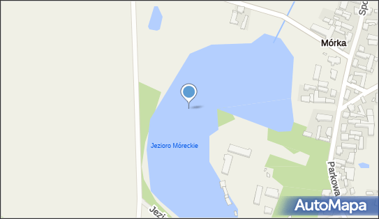 Jezioro Móreckie, Jeziorna, Mórka 63-100 - Zbiornik wodny