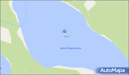 Jezioro Radyszyńskie, Radyszyn, Radyszyn 87-806 - Zbiornik wodny