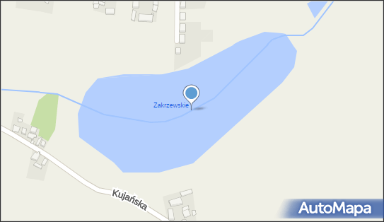 Jezioro Zakrzewskie (powiat złotowski), Promykowa, Zakrzewo 77-424 - Zbiornik wodny