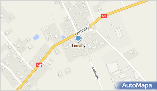 Lemany (jezioro), Lemany 11, Lemany 12-100 - Zbiornik wodny