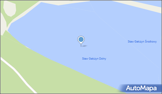 staw Gałczyn Dolny, Chabudówka - Zbiornik wodny