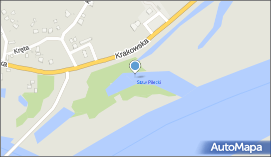 Staw Pilecki, Krakowska, Sandomierz 27-600 - Zbiornik wodny