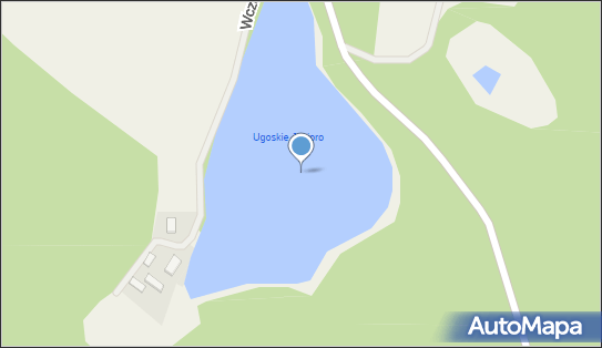 Ugoskie Jezioro, Ugoszcz, Ugoszcz 77-142 - Zbiornik wodny