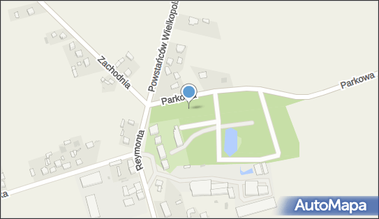 Zbiornik wodny, Parkowa, Kobiele Wielkie 97-524 - Zbiornik wodny