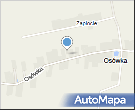 Building in village of Osowka in Poland