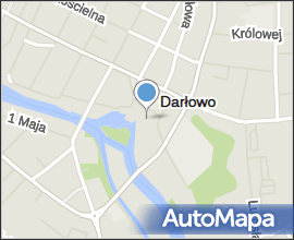 Darłowo mapa pomorza