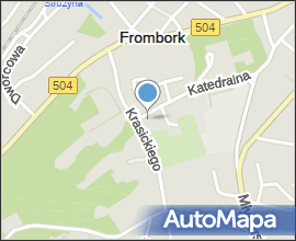 Frombork mury wzgorza kat front