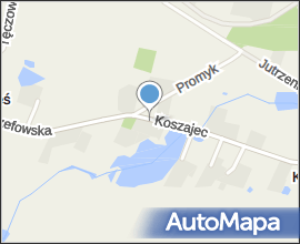 Koszajec, widok od wschodu