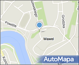 Krakov, Stare Miasto, Wawel, jezdecká socha Tadeusze Kosciuszka