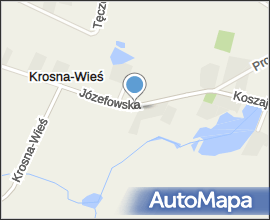 Krosna, widok z drogi