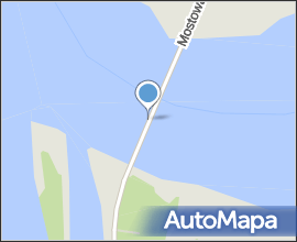 Most Piastowski, view from Karsibor Island