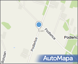 Podlaskie - Dobrzyniewo Duże - Podleńce - S - v-NE