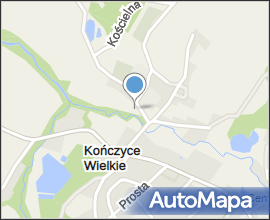 POL Kończyce Wielkie Szkoły i kościół