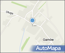 POL Maps of Gamów, Gmina Rudnik, Silesian Voivodeship