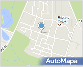Różany Potok osiedle Poznań OpenStreetMap