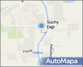 Suchy Dąb, fara