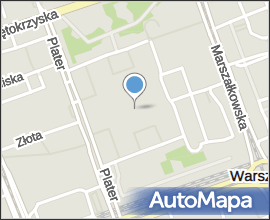 Varšava, Śródmieście, pohled z PKiN (jihozápad)