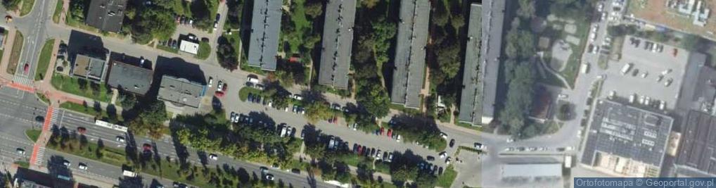 Zdjęcie satelitarne Action - Kraków