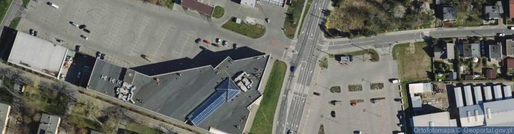 Zdjęcie satelitarne Action - Luboń