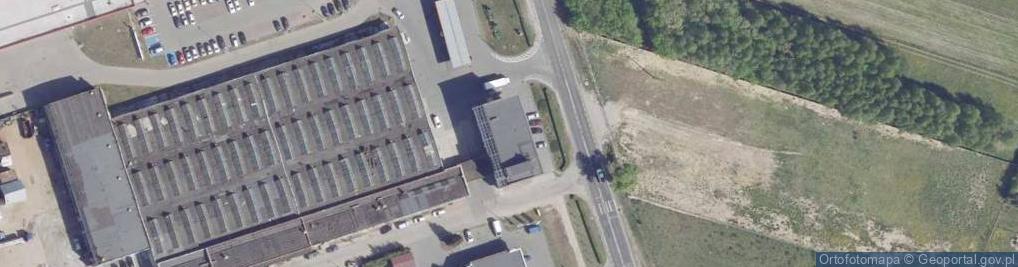 Zdjęcie satelitarne Action - Ostrów Mazowiecka