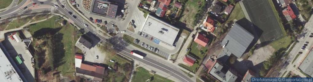 Zdjęcie satelitarne Action - Oświęcim
