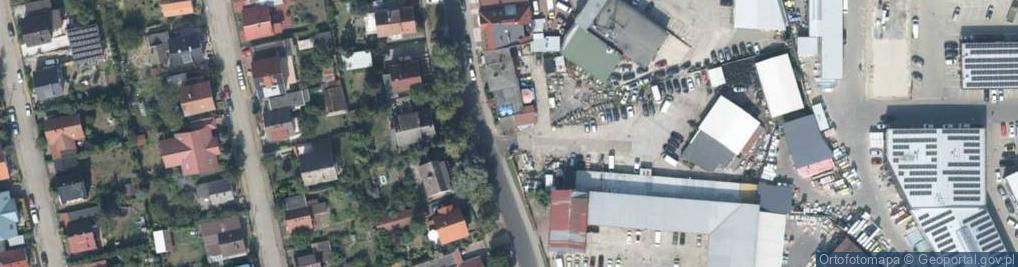 Zdjęcie satelitarne Action - Szczecin
