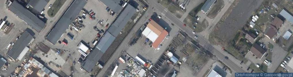 Zdjęcie satelitarne serwis opon mechanika pojazdowa W. Sumiński, G. Mużyło