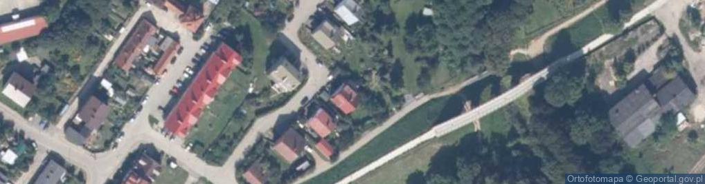 Zdjęcie satelitarne 77 100 Bytów ul Stary Dworzec 14