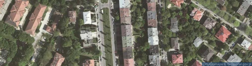 Zdjęcie satelitarne Administracja Budynku Wynajen Mieszkań