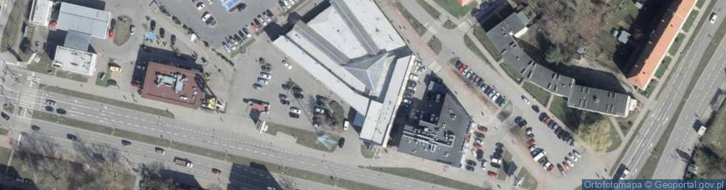 Zdjęcie satelitarne Centrum Handlowe Wilcza