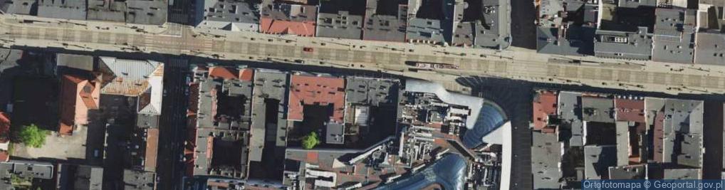 Zdjęcie satelitarne Ebeco Fabryka Rowerów Gramofonów i Wyrobów Metalowych Poręką