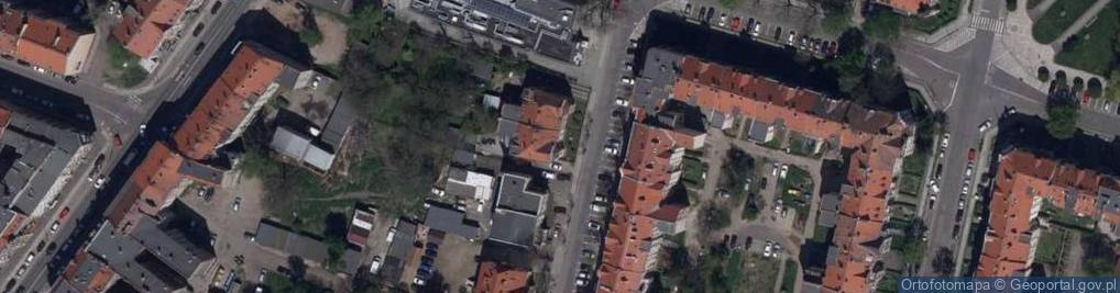 Zdjęcie satelitarne Europejskie Centra Handlowe