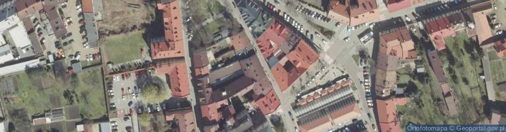 Zdjęcie satelitarne Firma Handlowo-Usługowa Centrum Krzysztof Mróz 33-100 Tarnów, ul.św.Ducha 7