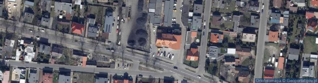 Zdjęcie satelitarne Gminna Spółdzielnia Samopomoc Chłopska w Ostrowie Wielkopolskim