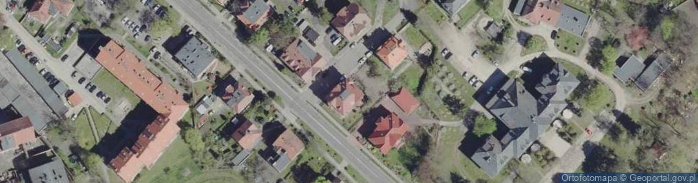 Zdjęcie satelitarne Gminna Spółdzielnia Samopomoc Chłopska w Żaganiu