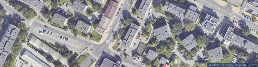 Zdjęcie satelitarne Gościniec Pięciu Stawów Marta Trzeciak - Puszczałowska