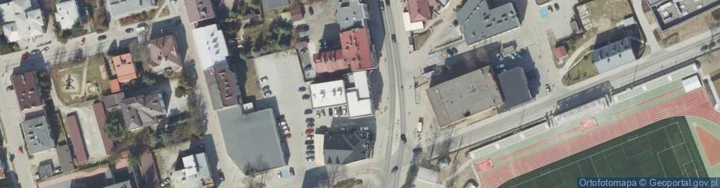 Zdjęcie satelitarne Handel Hurtowo Detaliczny Wynajem Lokali Hand Usł