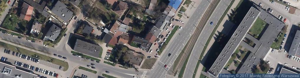 Zdjęcie satelitarne Krakowska 111