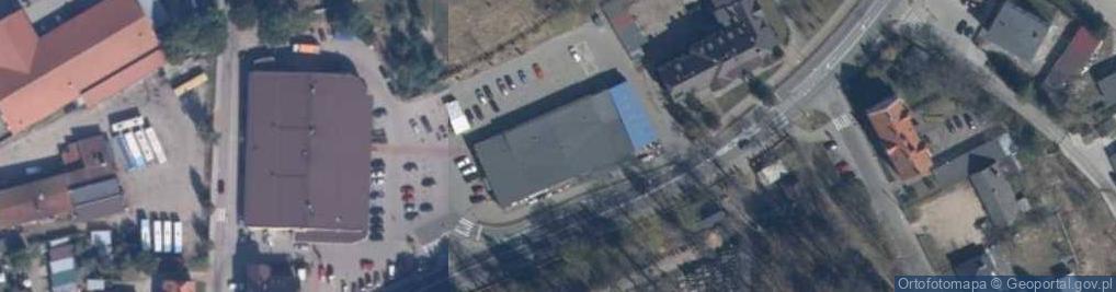 Zdjęcie satelitarne Krzysztof Kuchta Przedsiębiorstwo Usługowo-Inwestycyjne Polwest
