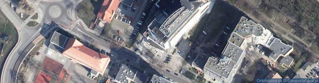 Zdjęcie satelitarne Medikur Centrum