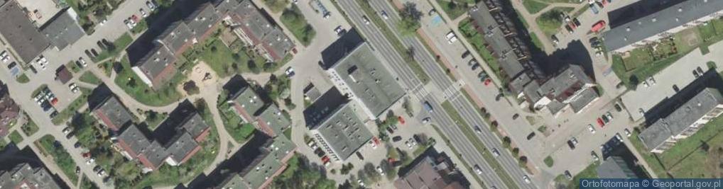 Zdjęcie satelitarne Międzyzakładowa Spółdzielnia Mieszkaniowa w Ełku