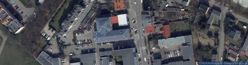 Zdjęcie satelitarne Niepubliczny Zakład Opieki Zdrowotnej Calisia Przedsiębiorstwo Handlowo Produkcyjne Phasianus