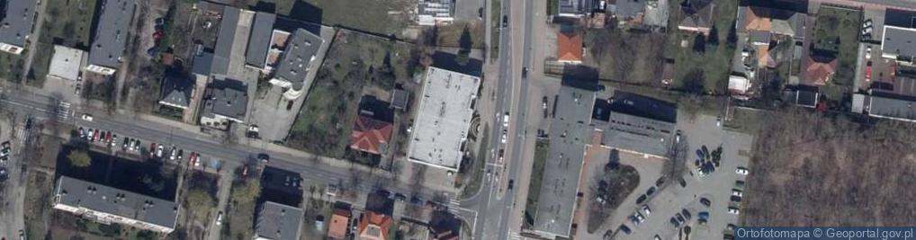 Zdjęcie satelitarne Ostrowska Spółdzielnia Mieszkaniowa