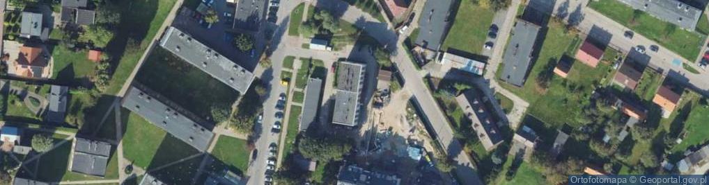Zdjęcie satelitarne Przeds Handlowe Kramex