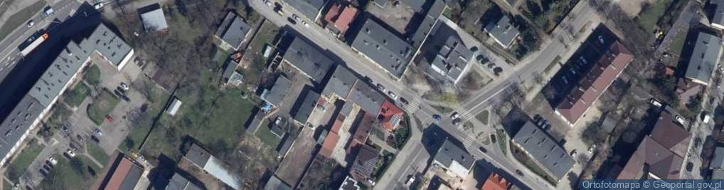 Zdjęcie satelitarne Przedsiębiorstwo Usługowo Handlowe Gepard