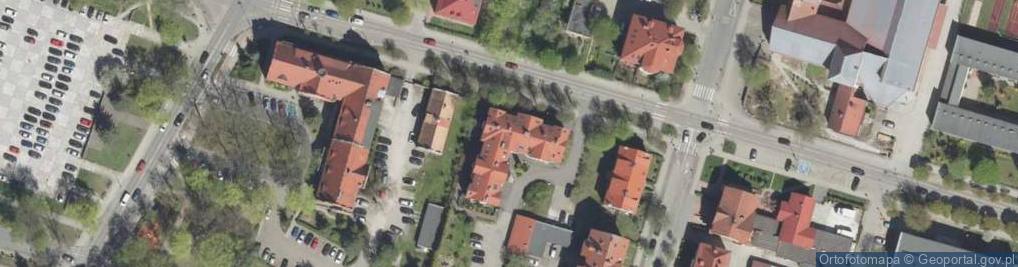 Zdjęcie satelitarne Spółdzielnia Mieszkaniowa Budowlanych w Giżycku